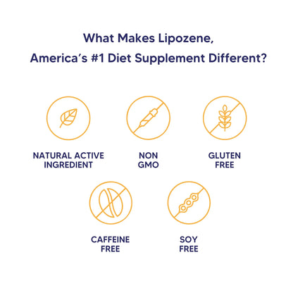 Lipozene Diet Pills – 4 Bottles (120 Capsules) Fiber-Based Appetite Control BritishVita | Premium UK Vitamins & Wellness Supplements