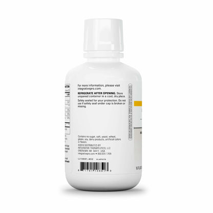 Integrative Therapeutics Liquid Calcium Magnesium – Berry Flavor, Vitamin D3, 16 oz | 32 Servings