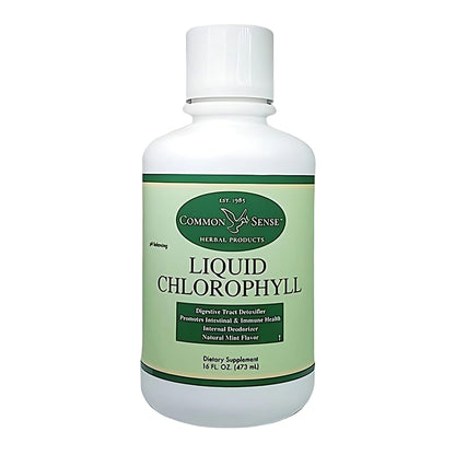 Liquid Chlorophyll 16oz. | Natural Mint Flavor | Immune Health | Intestinal Support