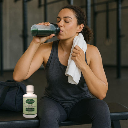 Liquid Chlorophyll 16oz. | Natural Mint Flavor | Immune Health | Intestinal Support