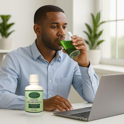 Liquid Chlorophyll 16oz. | Natural Mint Flavor | Immune Health | Intestinal Support