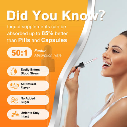 Liquid Magnesium Oxide 400mg Drops – 60ml | High-Potency Sublingual Magnesium