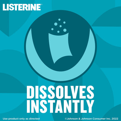 Listerine Cool Mint PocketPaks Breath Strips – On-The-Go Freshness (Pack of 6)