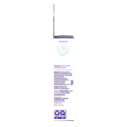 Listerine Ready! Tabs Whitening Chewables Polar Mint – 24 ct