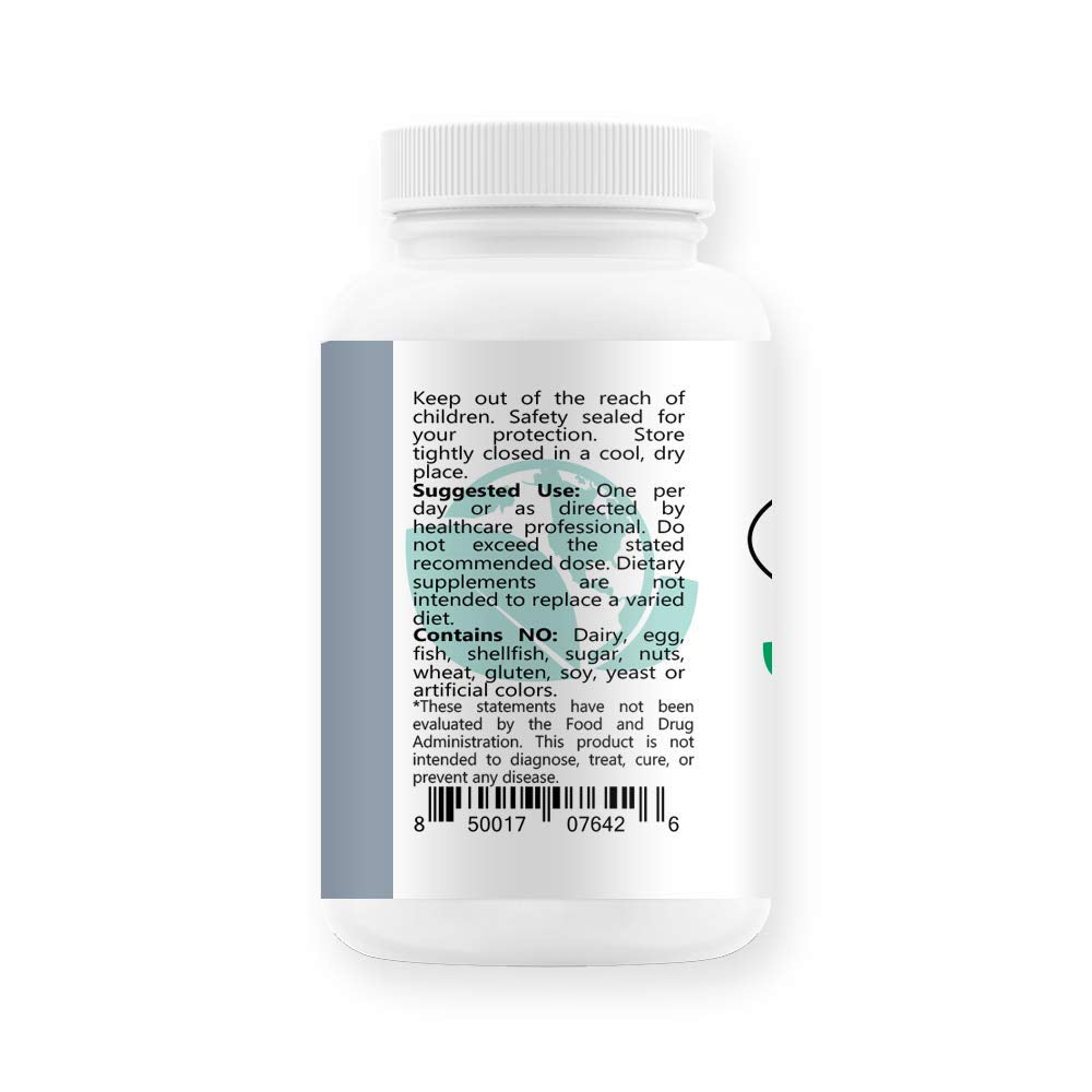 EcoIntegratives Pharmacal Lithium Orotate 5 mg - Mood, Memory & Cognitive Support | 100 Caps