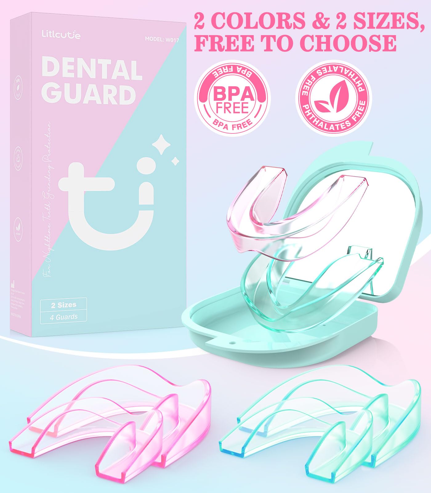 Litlcutie Teeth Grinding Mouth Guard at Night 2 Color