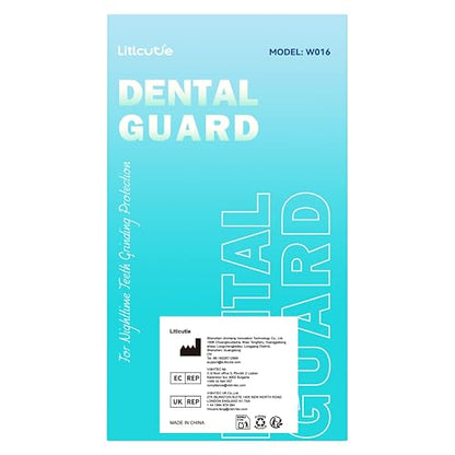 Litlcutie Mouth Guard for Grinding Teeth at Night – 4 Pack, 2 Sizes, Spearmint Green