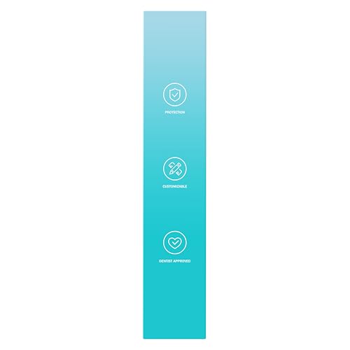 Litlcutie Night Mouth Guard for Teeth Grinding – 4 Pcs, 2 Sizes, Clear