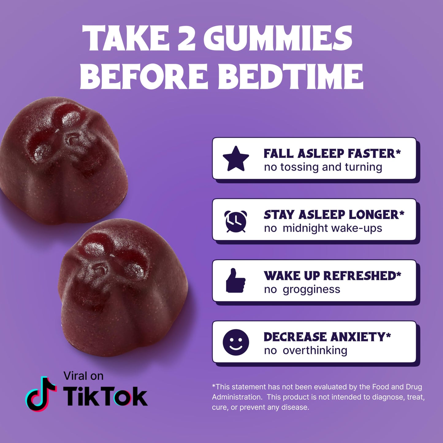 Little Death Deep Sleep Gummies – Raspberry, 60 Ct, 50 mg Magnesium