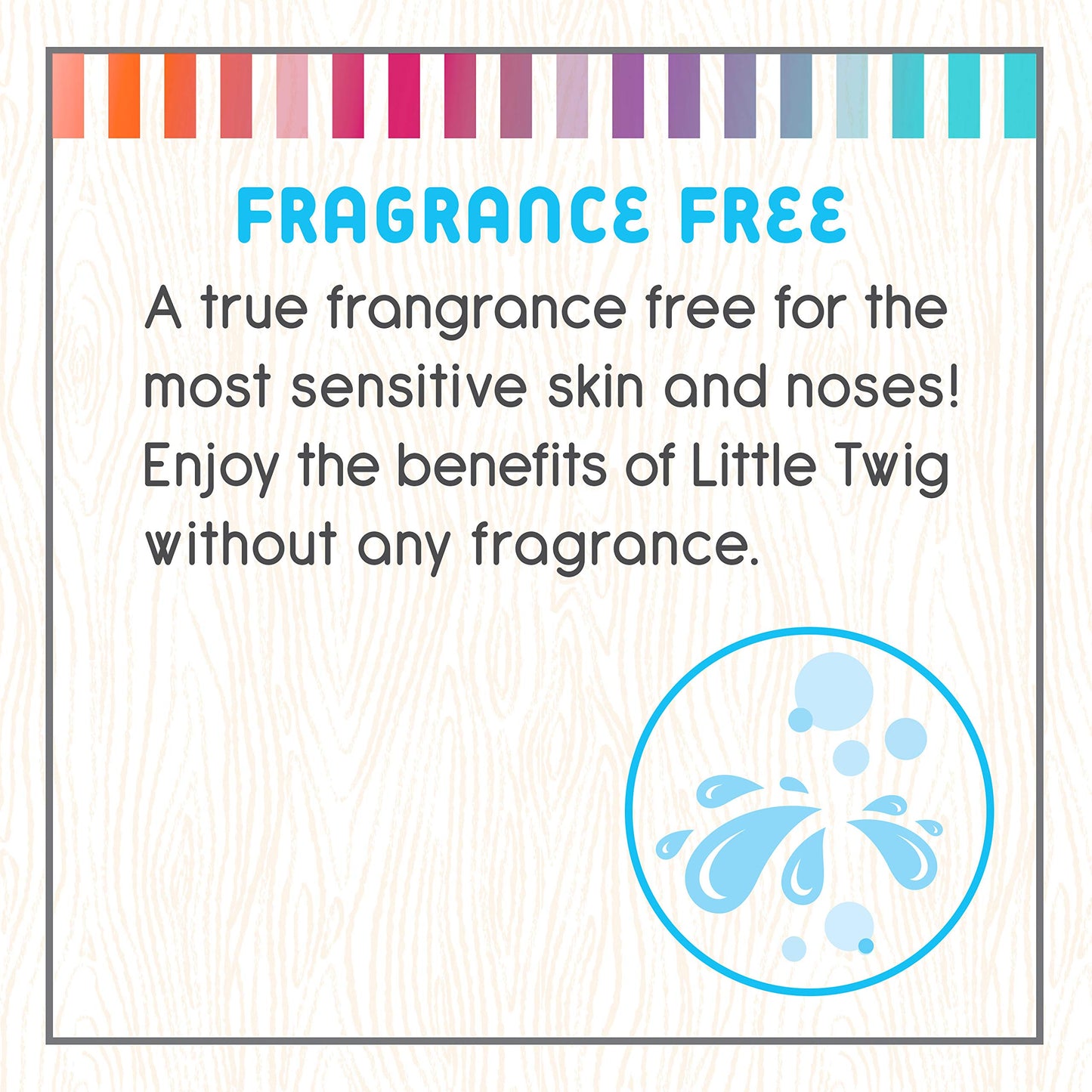 Little Twig Baby Wash – Fragrance Free, Plant-Derived Formula, 17 fl oz