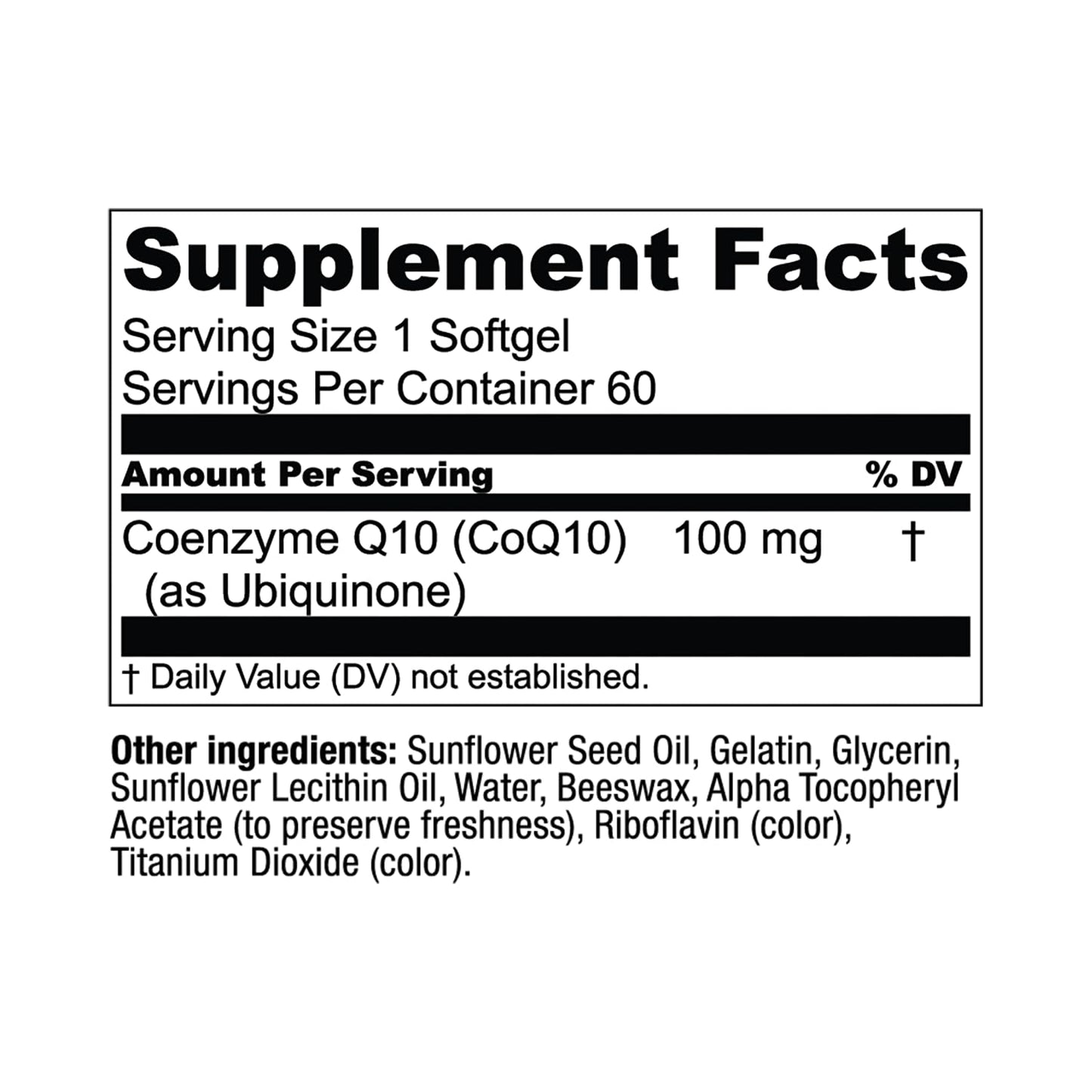 CoQWell CoQ10 60 Softgels | Heart & Brain Support | Live Conscious