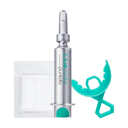 Live Orals PureDia Teeth Whitening Kit – Gel & Mouthpiece (28 Treatments) | Dentist-Formulated for Sensitive Teeth