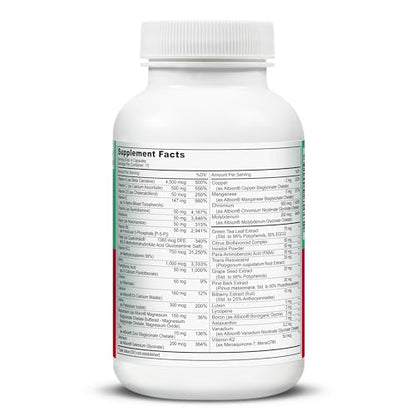 LIVELY VITAMIN CO. Multivitamin - 37 Vitamins & Minerals | 60 Vegetarian Capsules