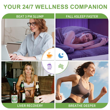 4-in-1 Wellness Herbal Diffuser Bundle — Portable Plant-Based Aromatherapy