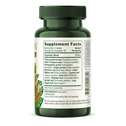 Banyan Botanicals Liver Formula – USDA Organic, 90 Tablets | Liver Support