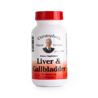 Christopher's Original Liver & Gallbladder Formula Capsules – Digestive Support