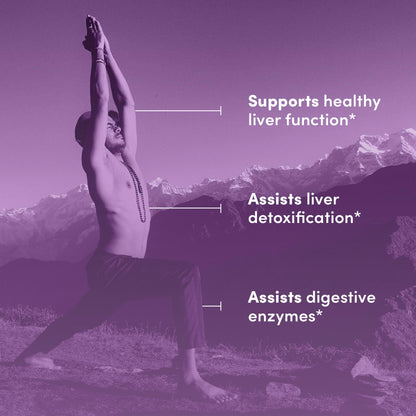 Liver Cleanse Detox & Repair – Liver Health Support (Milk Thistle, Berberine) – 60 Capsules