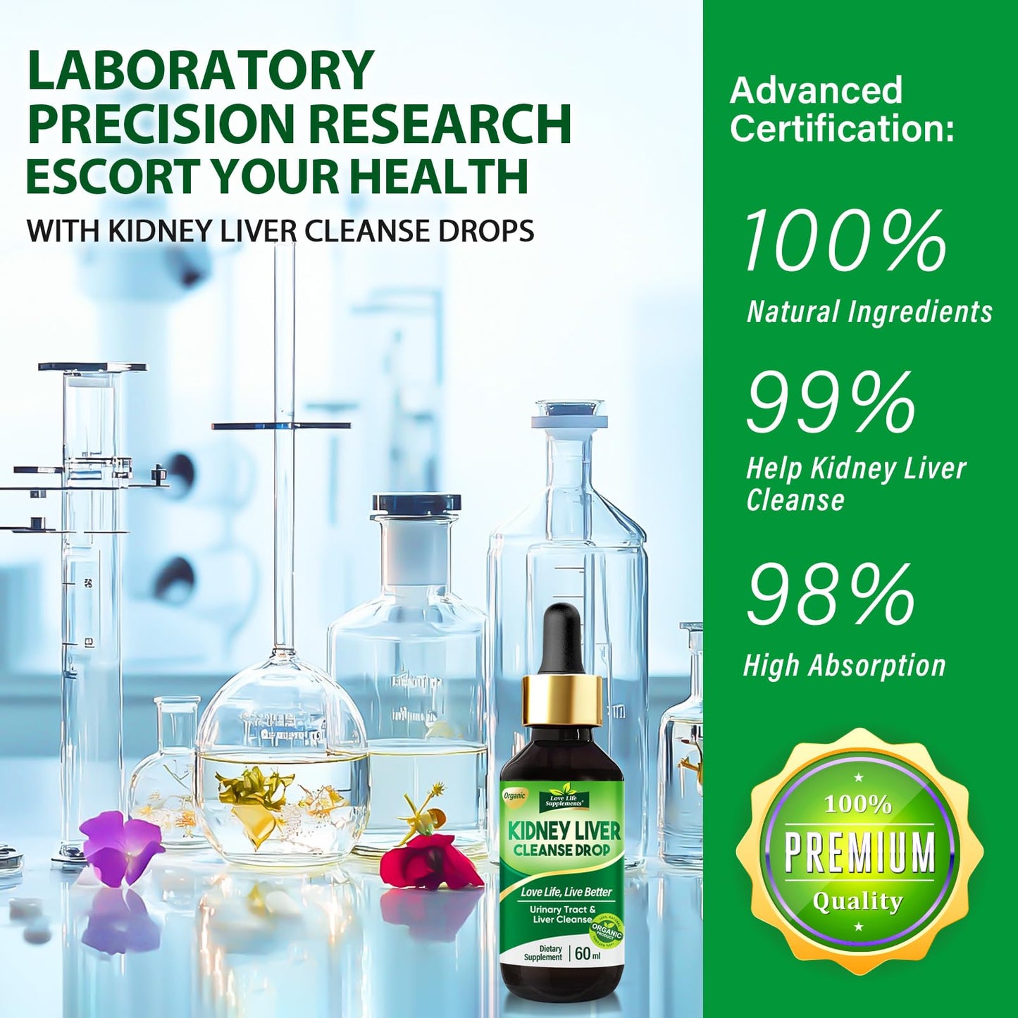 Love Life Liver Support Drops – Detox, Repair & Nourish for Adults