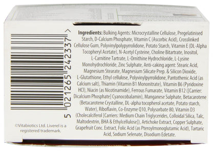 Liveral Vitabiotics Liverel - 60 Tablets | Liver Support Supplement
