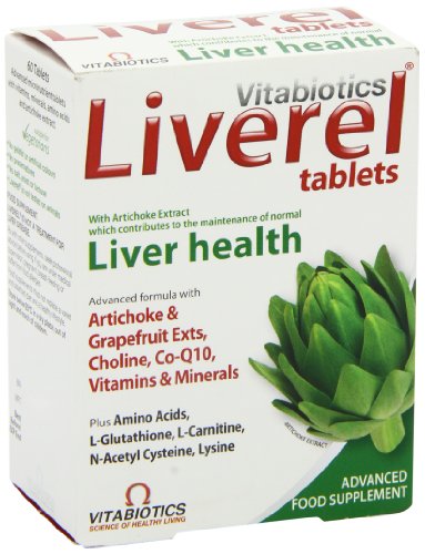 Liveral Vitabiotics Liverel - 60 Tablets | Liver Support Supplement