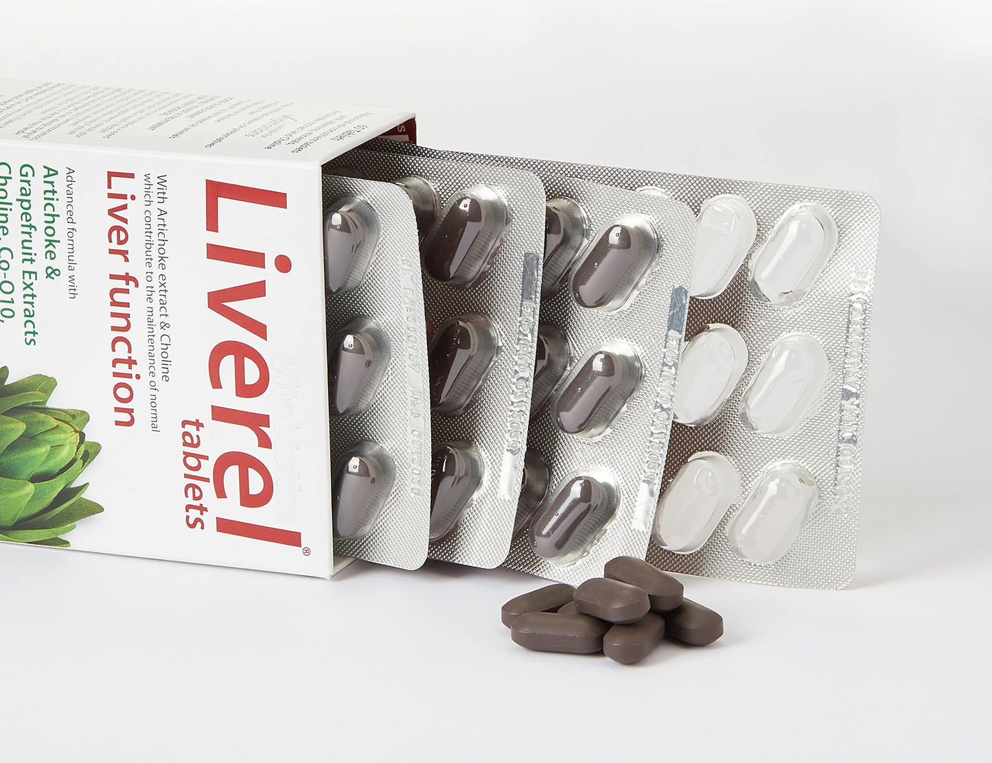 Liveral Vitabiotics Liverel - 60 Tablets | Liver Support Supplement