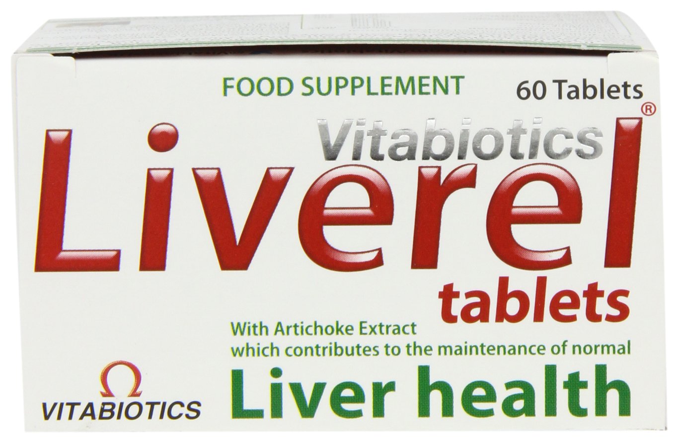 Liveral Vitabiotics Liverel - 60 Tablets | Liver Support Supplement