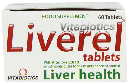 Liveral Vitabiotics Liverel - 60 Tablets | Liver Support Supplement
