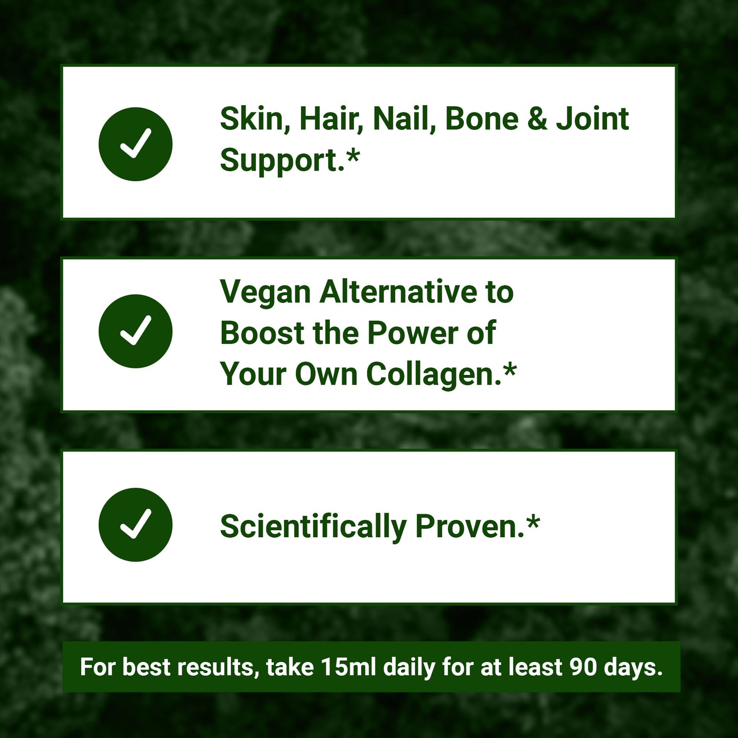 Living Silica Plant-Based Collagen Booster | Vegan | 500 ml