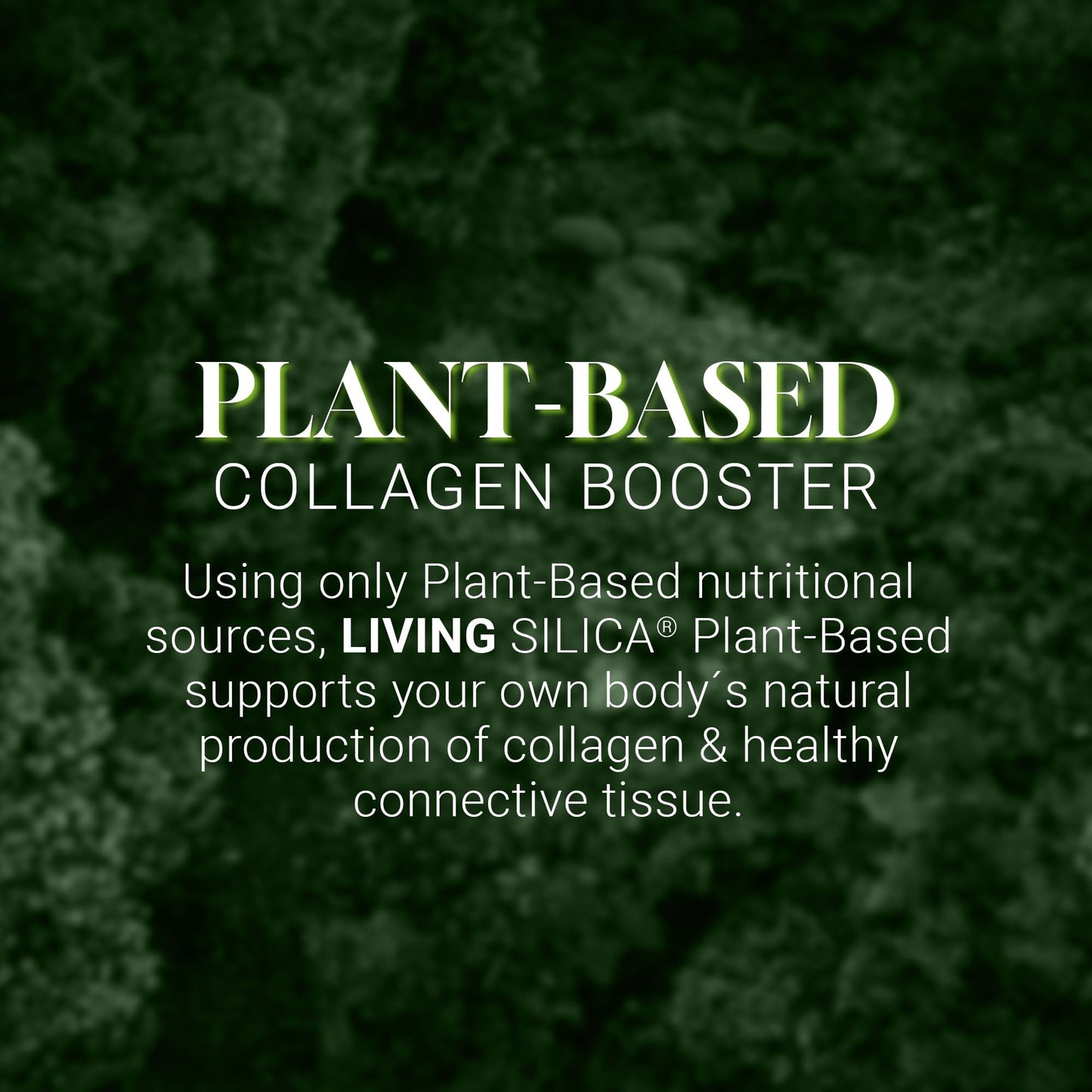 Living Silica Plant-Based Collagen Booster | Vegan | 500 ml