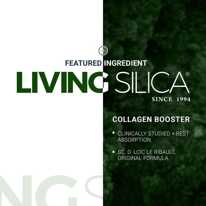 Living Silica Plant-Based Collagen Booster | Vegan | 500 ml
