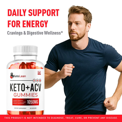 LIVORKA Keto Lean ACV Gummies – 2 Pack, 120 Gummies