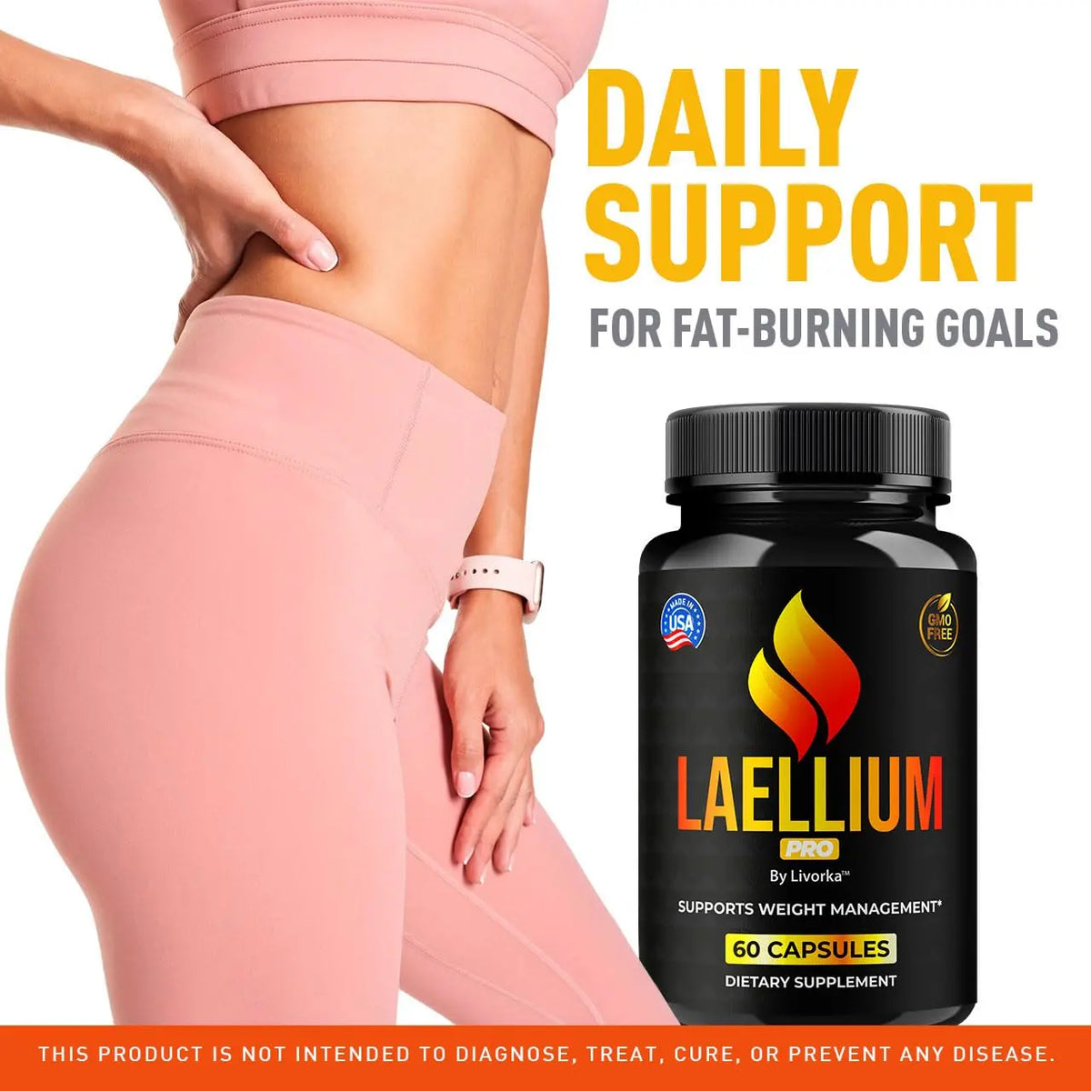 Laellium Pro Pills 5 Pack – All-Natural Daily Formula | LIVORKA Capsules, 300 Capsules BritishVita | Premium UK Vitamins & Wellness Supplements