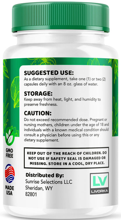 LIVORKA Puravive Exotic Rice Method Dietary Supplement - 120 Capsules (60 Day Supply) - Pack Of 2
