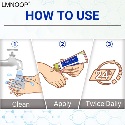 LMNOOP Eczema Cream | Maximum Strength Relief for Itchy, Dry Skin (1.76 oz)