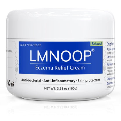 LMNOOP Eczema Cream – Maximum Strength Treatment for Dry, Itchy, Irritated Skin (3.53oz)