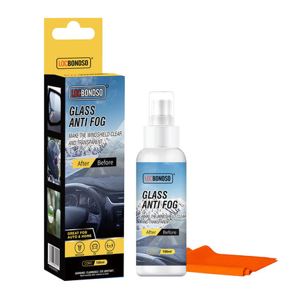 LOCBONDSO Anti Fog Spray for Glasses - Fog-Free Vision 100ml