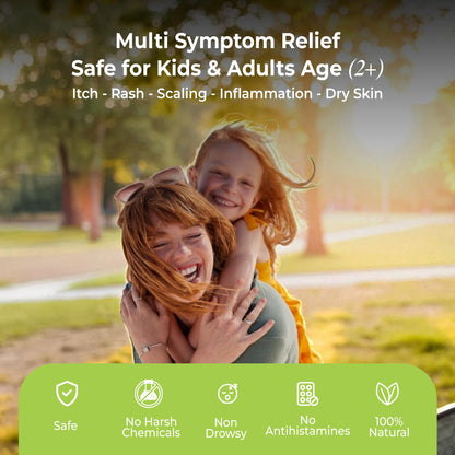 Loma Lux Eczema Pills – Natural Eczema Relief for Adults & Kids | Dermatologist-Developed
