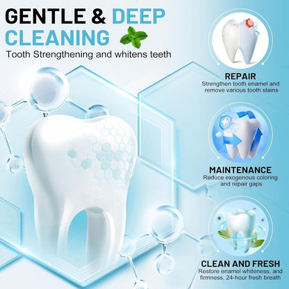 7.5% Hydroxyapatite Toothpaste – Enamel Protection, Sensitive Teeth | Fluoride-Free, Fresh Mint