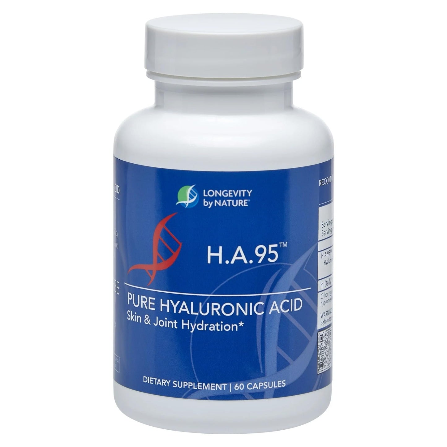 Longevity by Nature H.A.95 Hyaluronic Acid – Joint & Skin Hydration