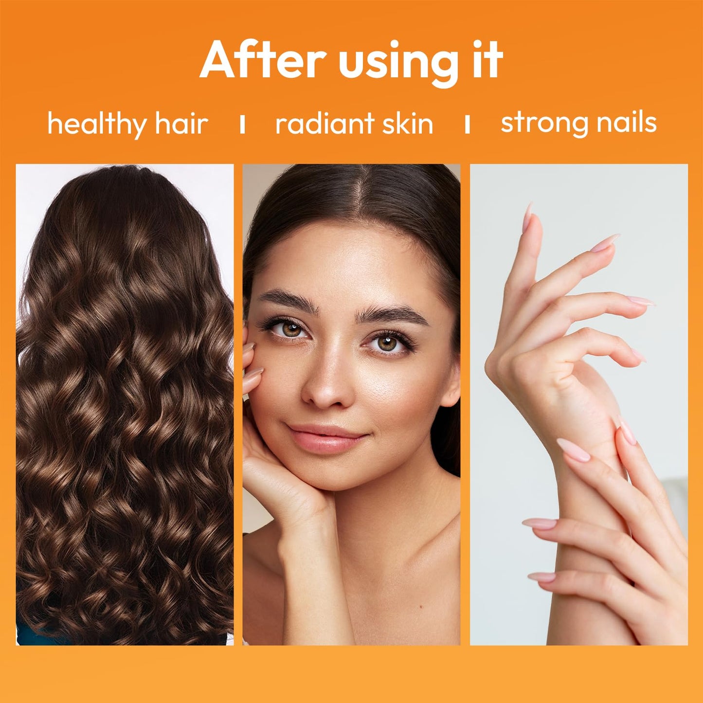 LOTFLY Biotin 10000 mcg with Zinc Vitamin C & Calcium Pantothenate – Supports Healthy Hair Growth, Strong Nails & Glowing Skin for Women & Men | Made in The USA | 60 Vegan Capsules (2 Months Supply)
