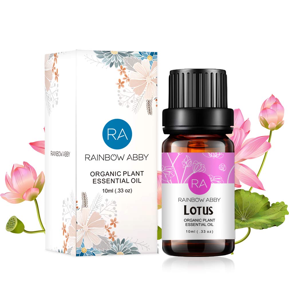 Lotus Essential Oil 100% Pure — Organic Flower Essential Oil for Diffuser & Skin Care | 10ml