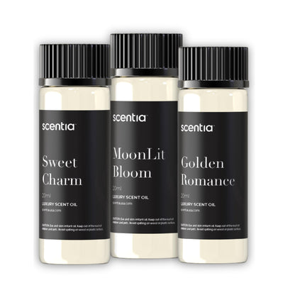 Love Collection Fragrance Oil Set – 3×20ml for Diffusers, Candles & Soaps – USA Made