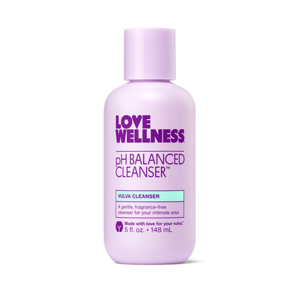 Love Wellness pH Balancing Cleanser | Fragrance-Free Vaginal Wash (5 fl oz)