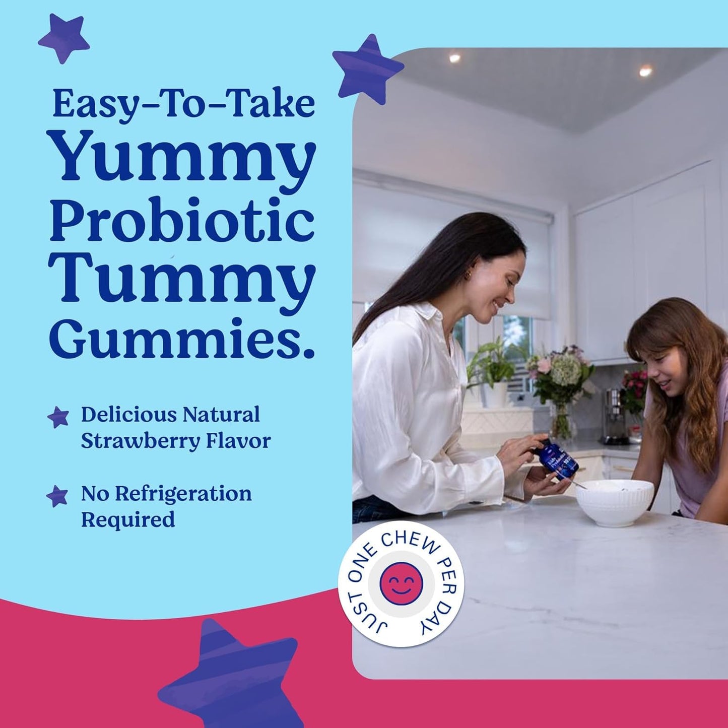LOVEBUG Kids Probiotic Gummies - Immunity & Constipation Relief (Ages 4+) | USDA Organic