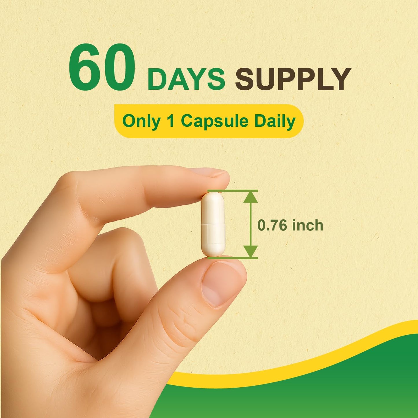 LOVITA Odorless Garlic Extract, 5000mg Fresh Garlic Equivalent, Standardized to 1.25% Allicin, Supports Heart, Blood Pressure, Cholesterol & Immune System, Non-GMO, Gluten-Free, 60 Vegan Capsules
