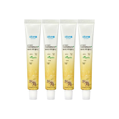 Low Fluoride Toothpaste with Propolis Extract – 50g x 4 Tubes