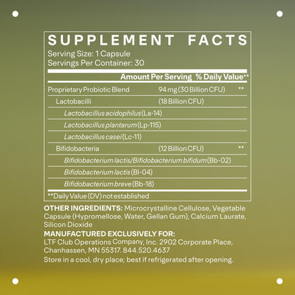 LTH Balance Multi Pro 30B Probiotic – 30B CFUs, Dairy-Free