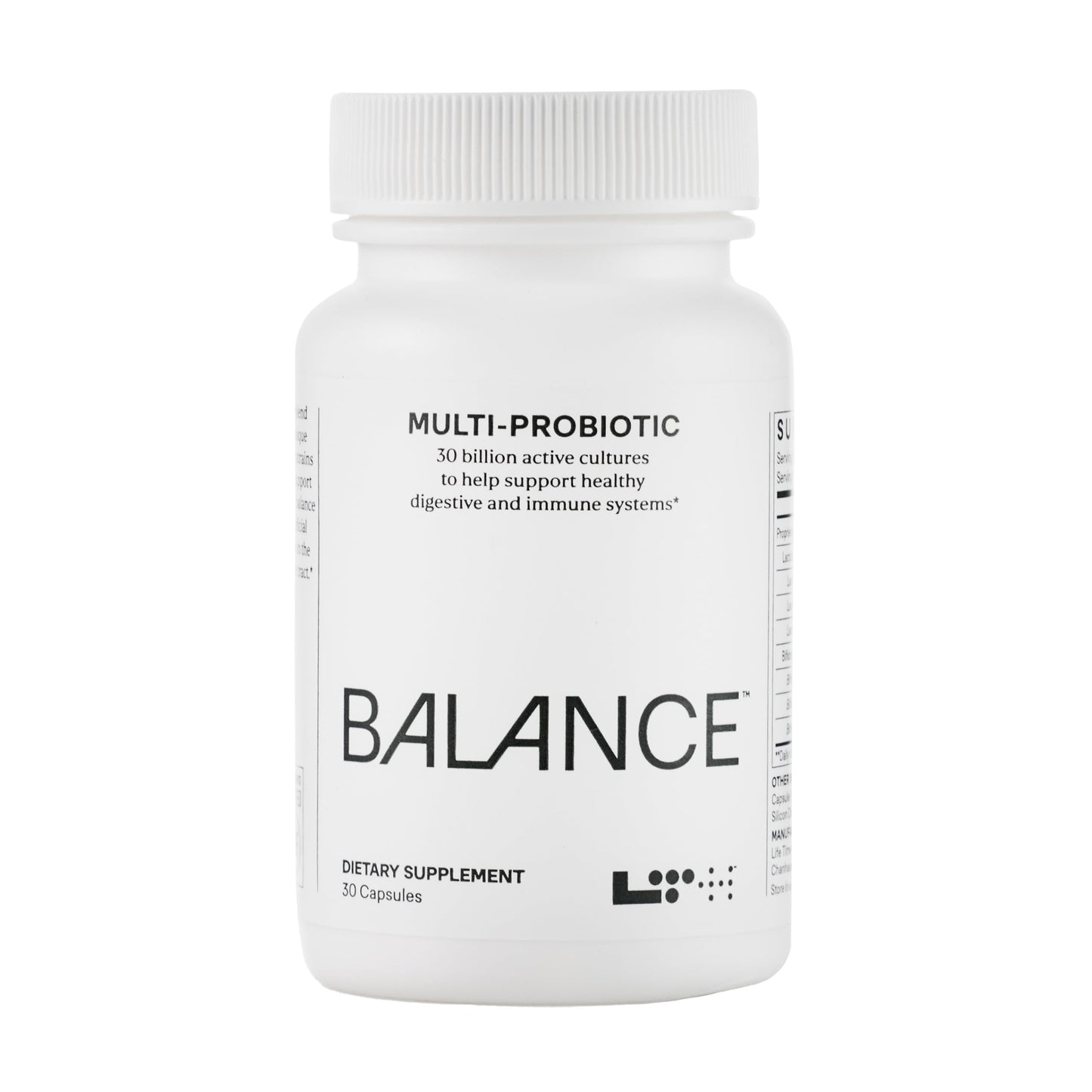 LTH Balance Multi Pro 30B Probiotic – 30B CFUs, Dairy-Free