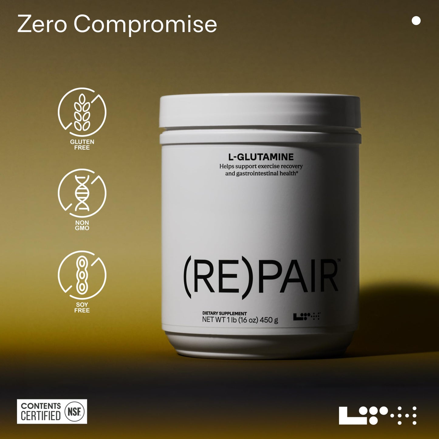 LTH Repair L-Glutamine – Digestive Health & Immune Support (90 Servings)