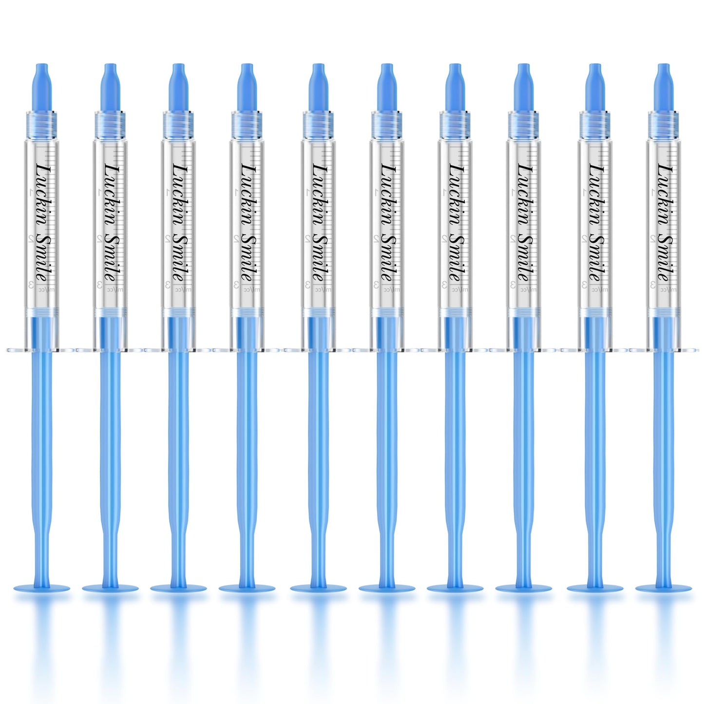 LUCKIN SMILE 10pcs Teeth Whitening Gel Refill – 35% Carbamide Peroxide, Gentle on Sensitive Teeth